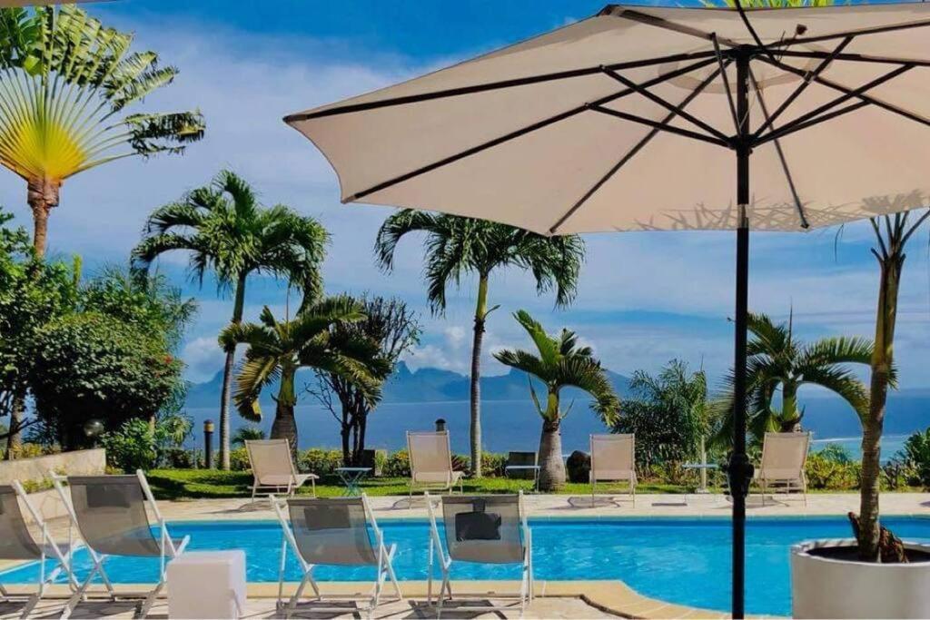Suite totalement équipée avec vue imprenable!!!! Punaauia  Extérieur photo
