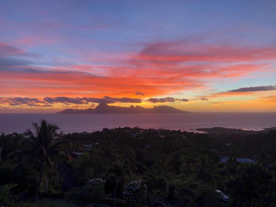 Suite totalement équipée avec vue imprenable!!!! Punaauia  Extérieur photo