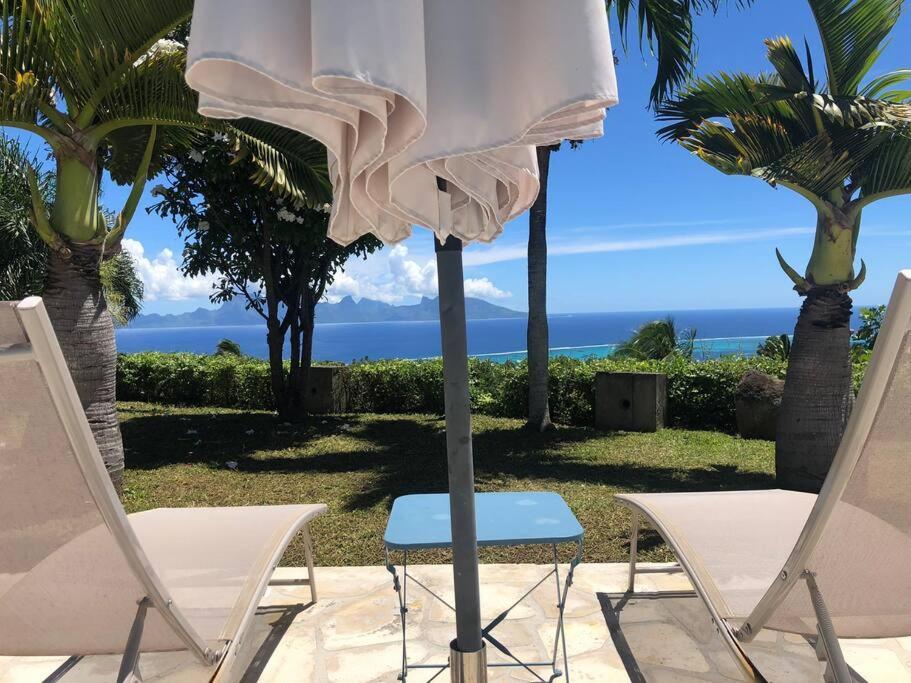 Suite totalement équipée avec vue imprenable!!!! Punaauia  Extérieur photo