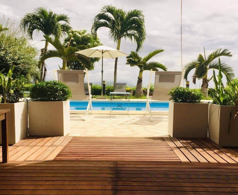 Suite totalement équipée avec vue imprenable!!!! Punaauia  Extérieur photo