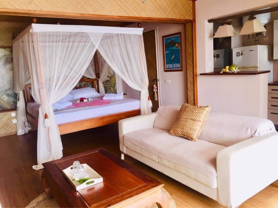 Suite totalement équipée avec vue imprenable!!!! Punaauia  Extérieur photo