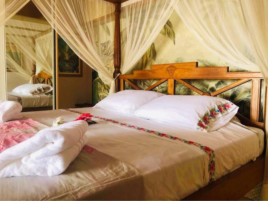 Suite totalement équipée avec vue imprenable!!!! Punaauia  Extérieur photo